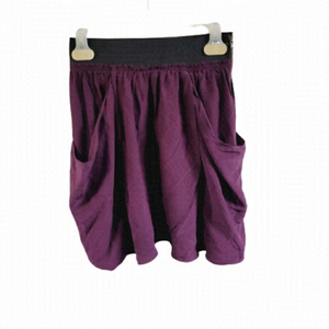 Wilfred Aritzia silk tulip skirt